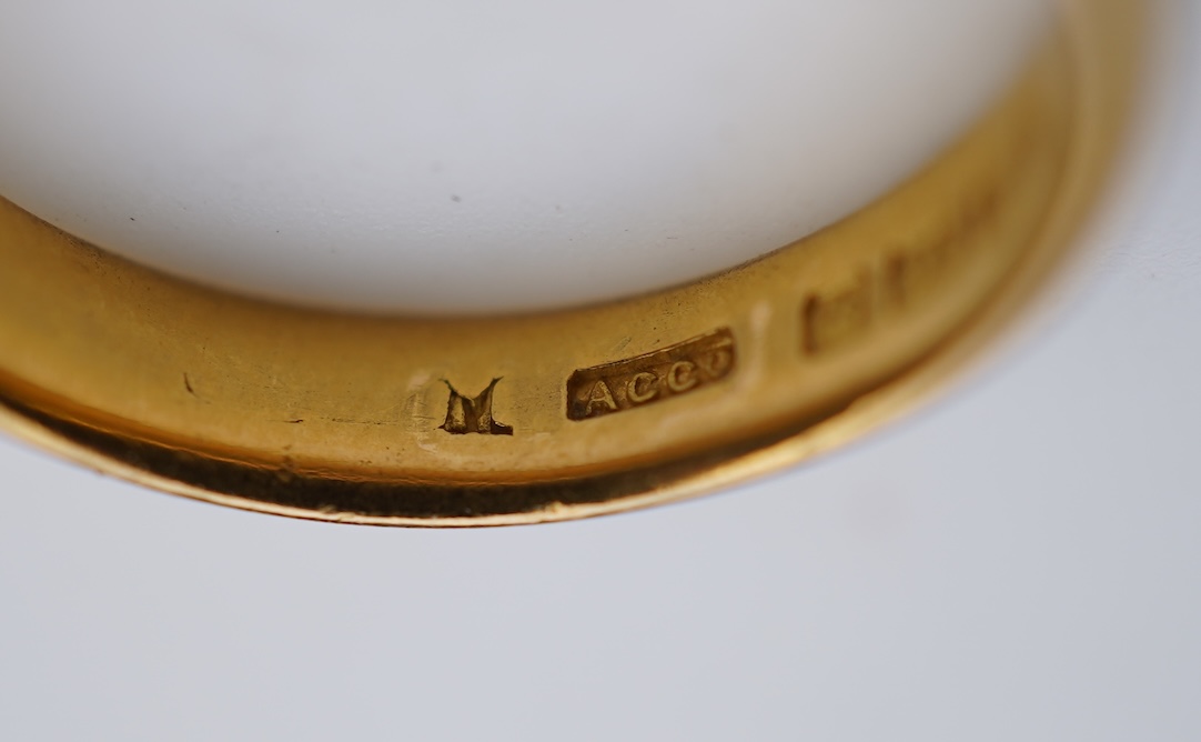 Two gold rings